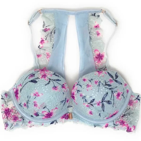 PINK Victoria's Secret Other - Victoria's Secret Pink The Date Push-Up Bra Blue